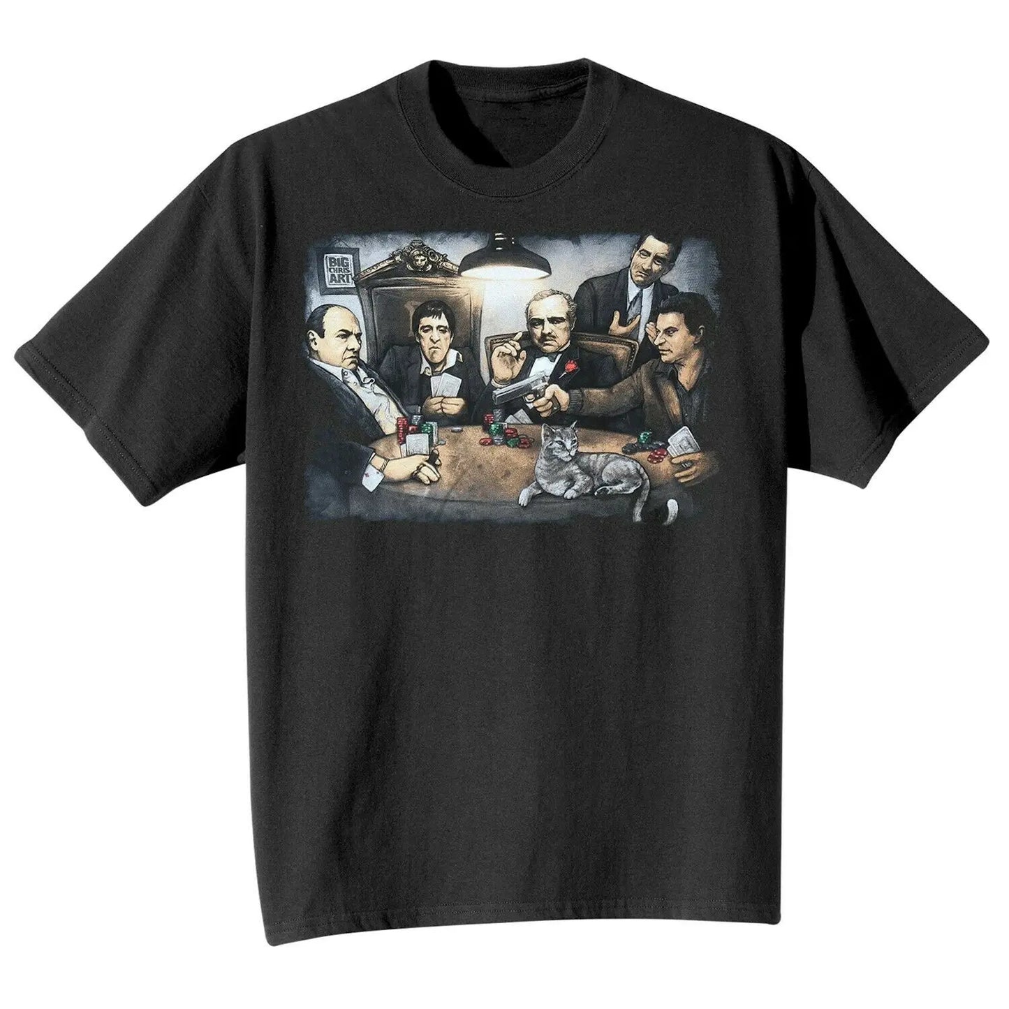 Scarface Godfather Black T-Shirt