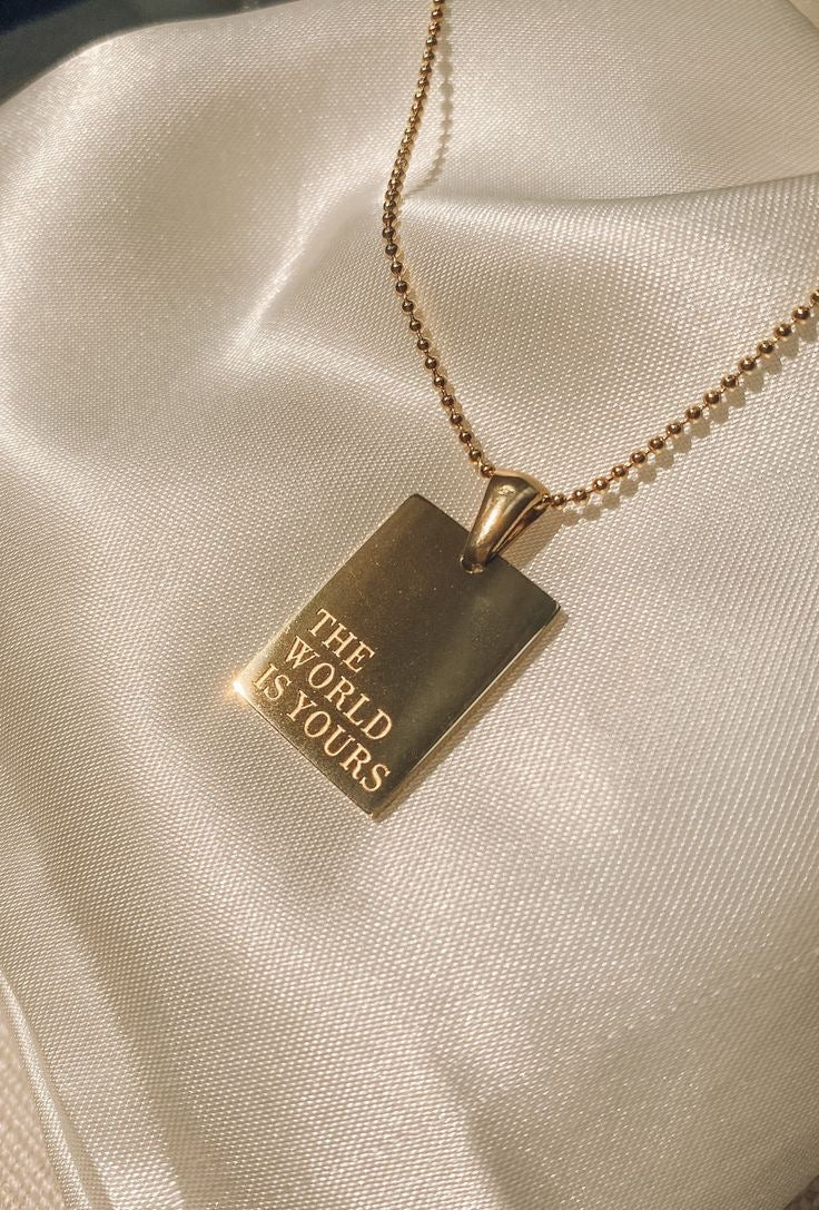 The World Is Yours Necklace