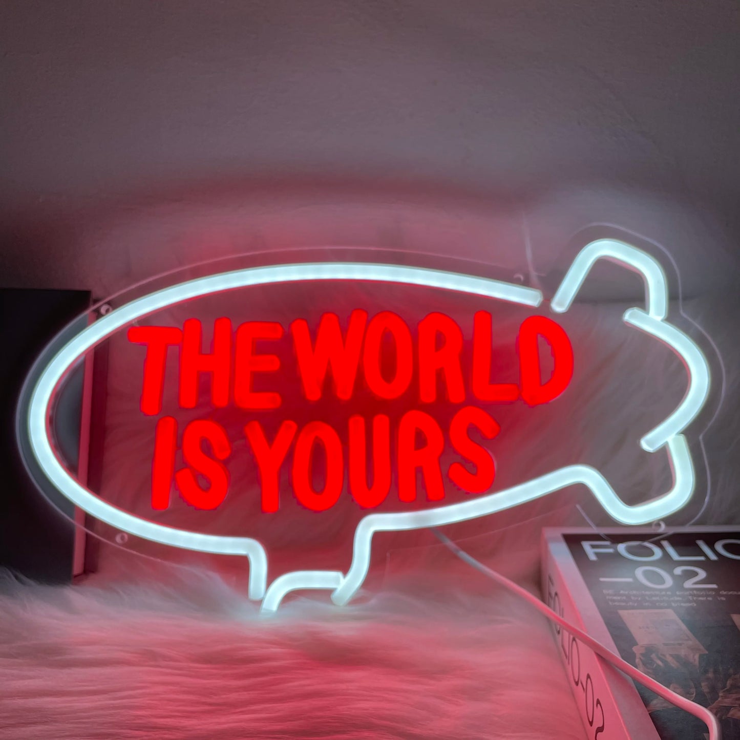 The World Is Yours LED Neon