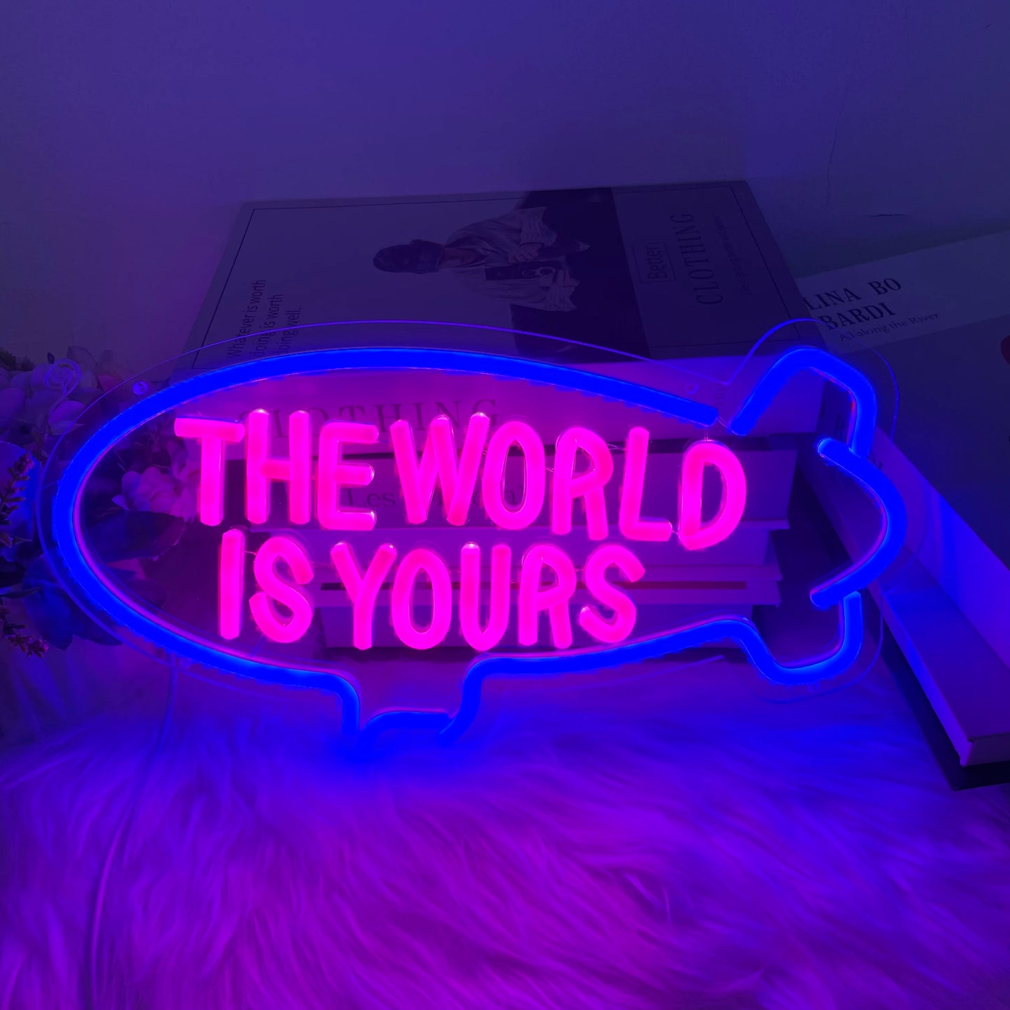 The World Is Yours LED Neon