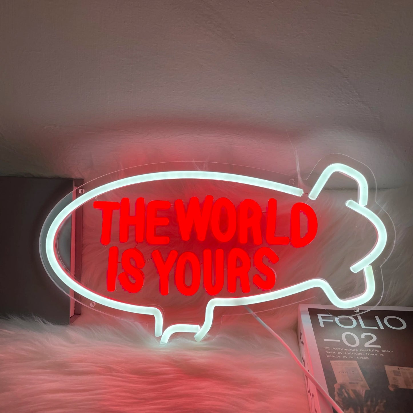 The World Is Yours LED Neon