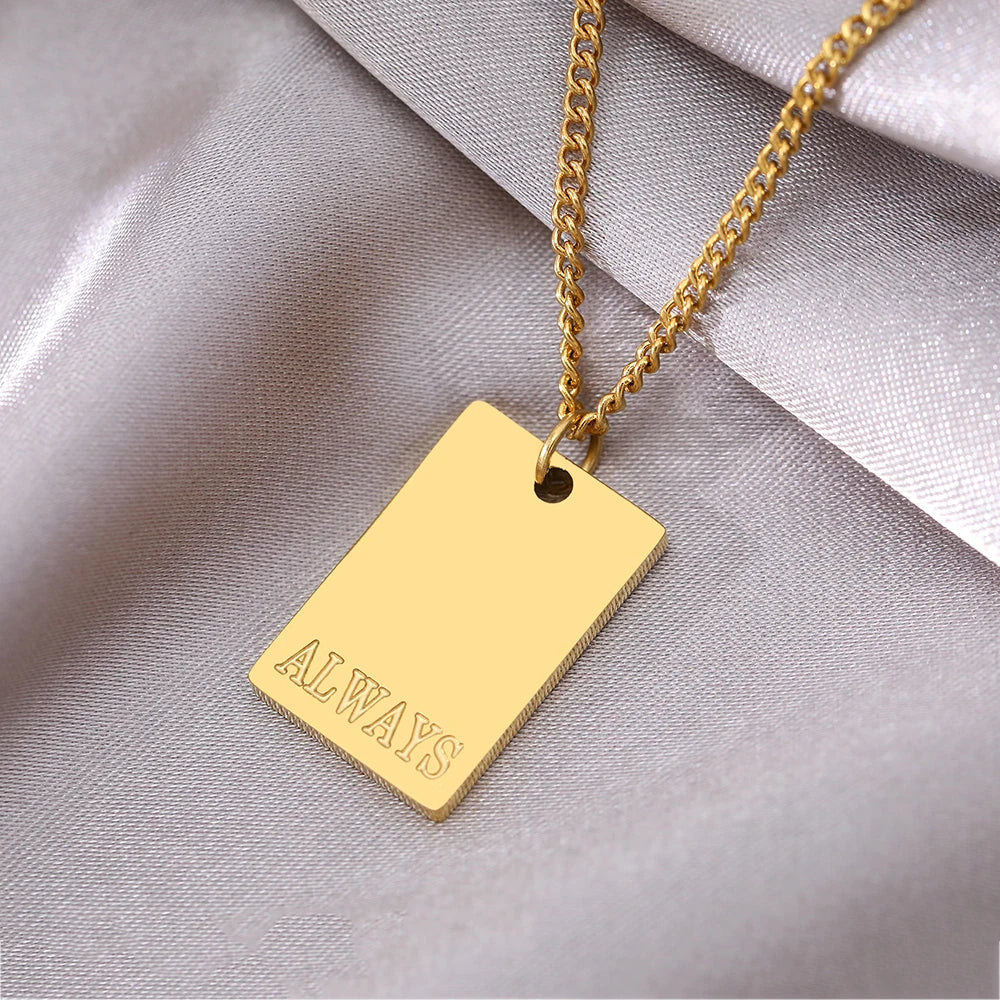 The World Is Yours Necklaces (Silver&Gold)