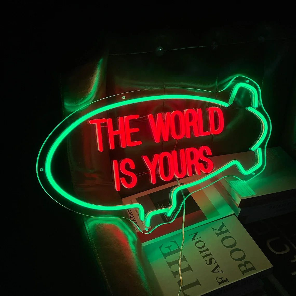 The World Is Yours LED Neon