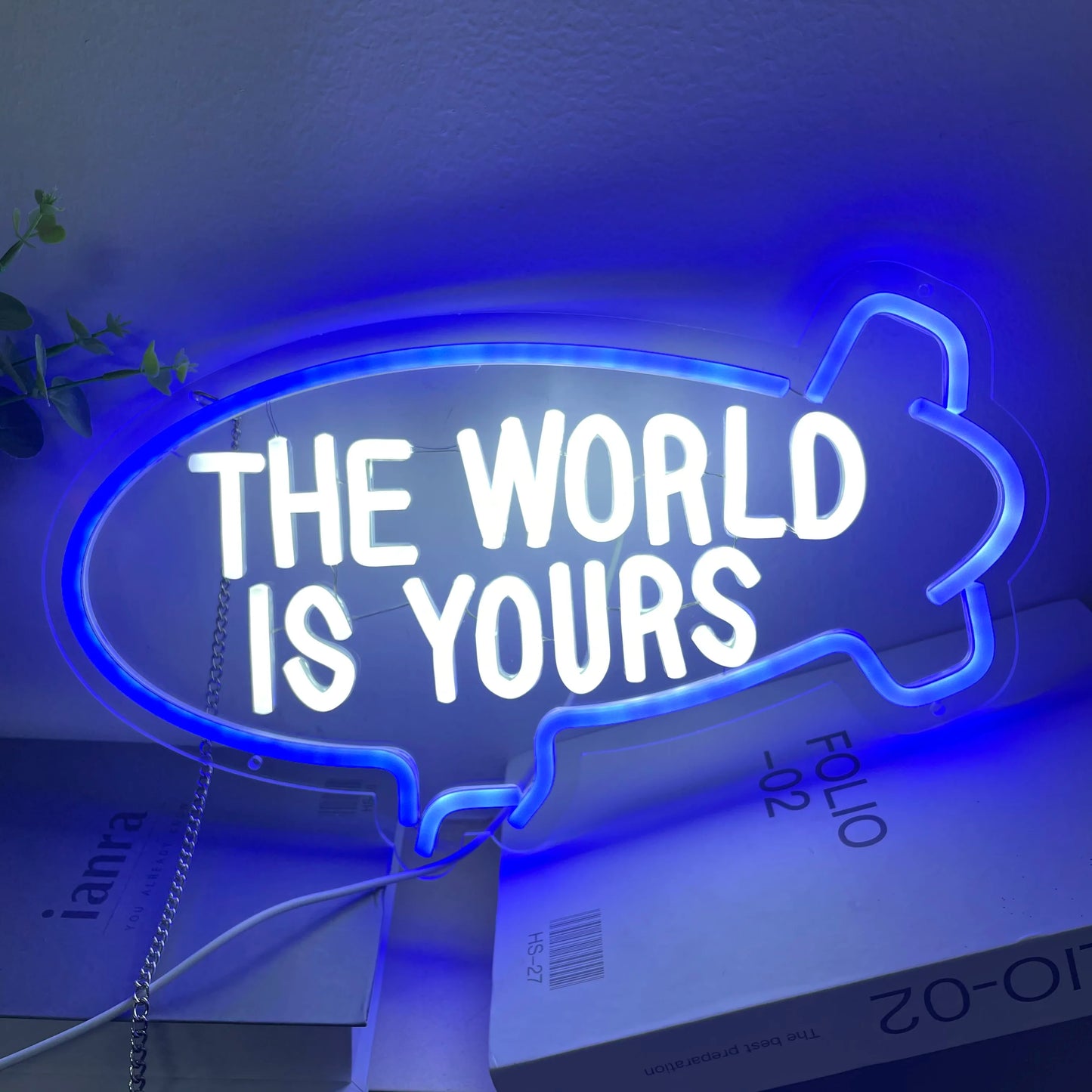 The World Is Yours LED Neon