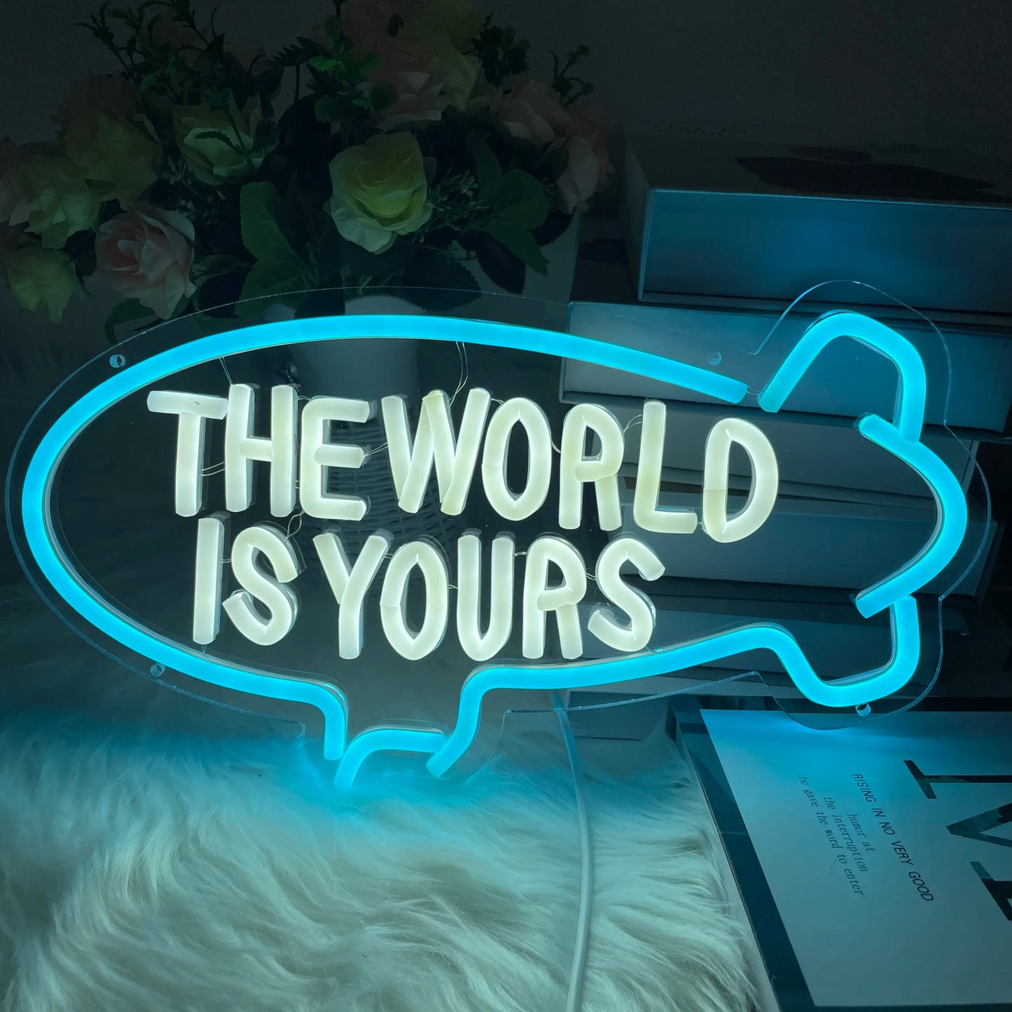 The World Is Yours LED Neon