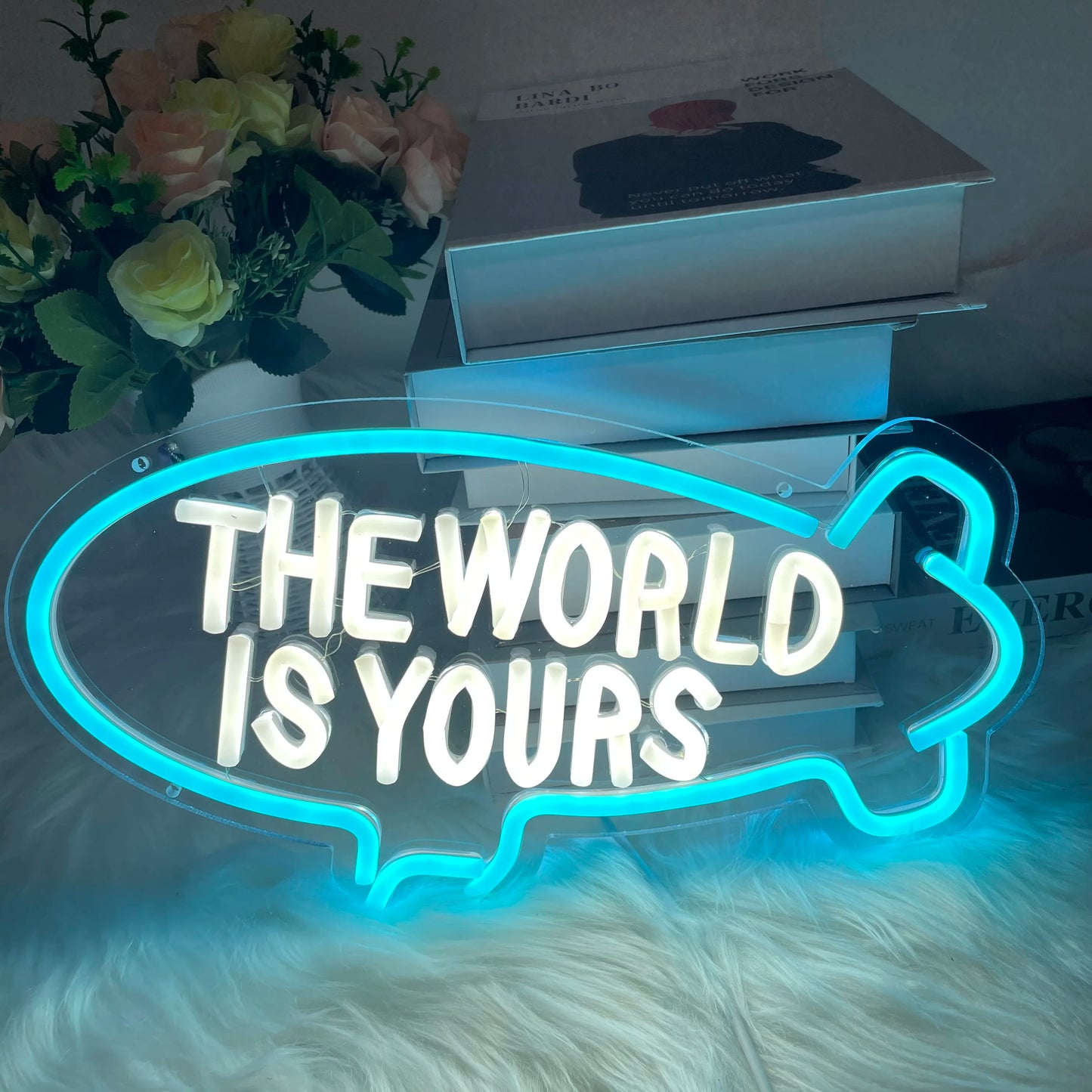 The World Is Yours LED Neon