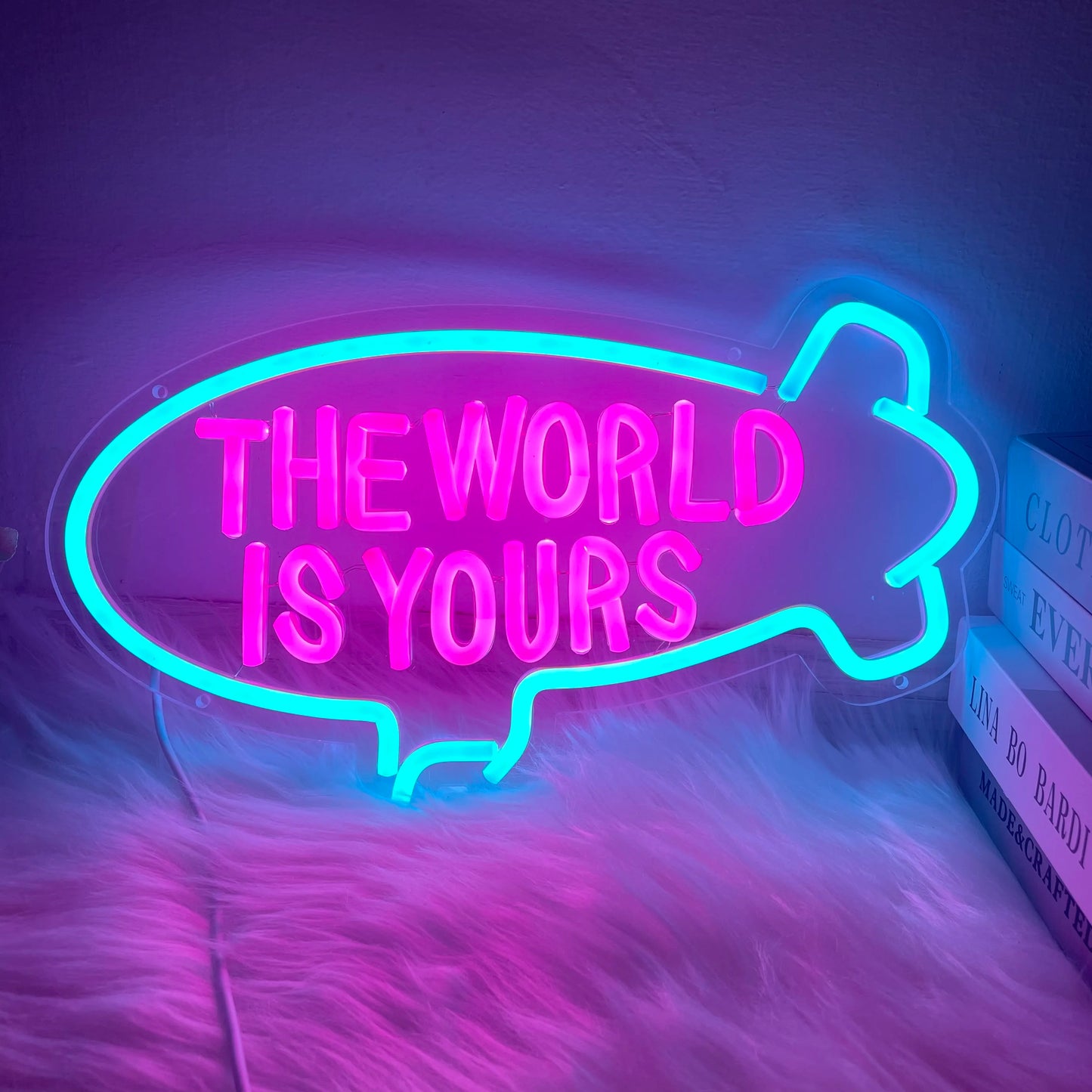 The World Is Yours LED Neon