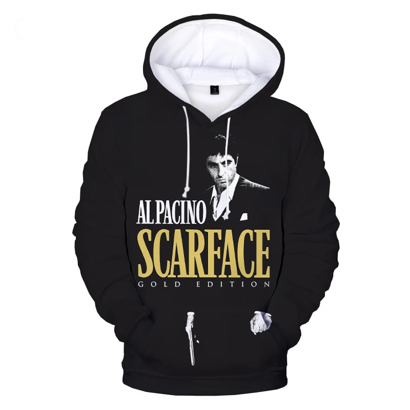 Scarface 3D Printed Hoodie